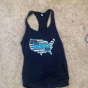 Burn Boot Camp We are Burn Nation racer back burn boot camp XL